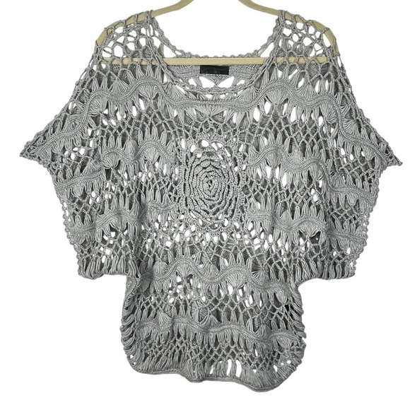 Lady’s World Crocheted Sweater Free Size - Picture 1 of 13